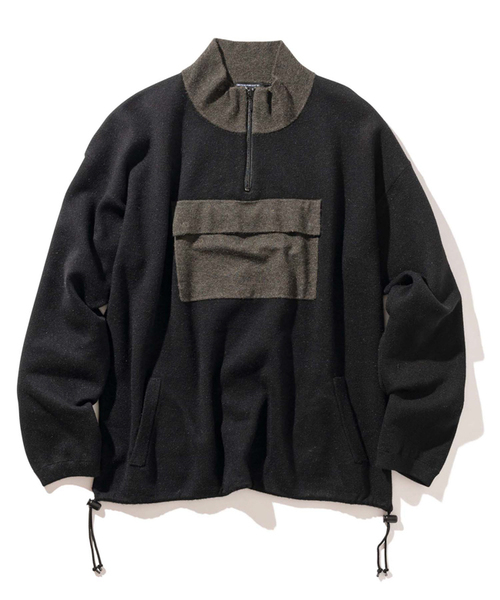 glamb（グラム）の「【glamb】モルデンニット/Molden knit（ニット/セーター・メンズ・ブラック/ネイビー/レッド・0/1/2/3/4）」の10枚目の写真