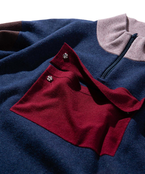 glamb（グラム）の「【glamb】モルデンニット/Molden knit（ニット/セーター・メンズ・ブラック/ネイビー/レッド・0/1/2/3/4）」の15枚目の写真