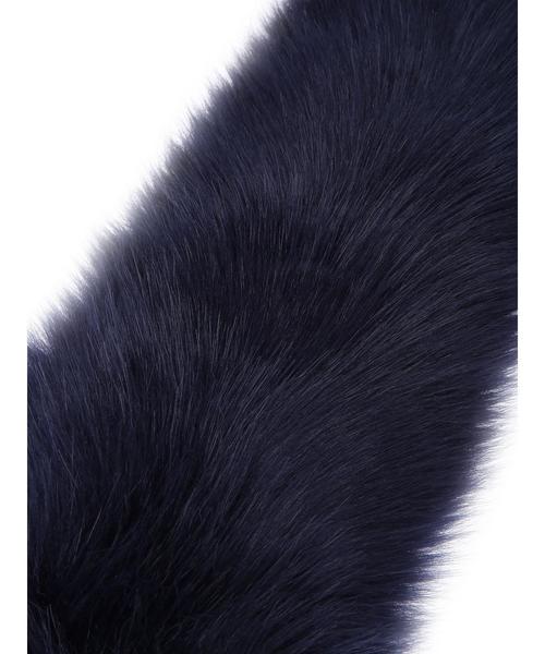 YECCA VECCA（イェッカヴェッカ）の「ファーティペット（ストール/ショール・レディース・ネイビー/グレー/キャメル/その他6・FREE）」の10枚目の写真