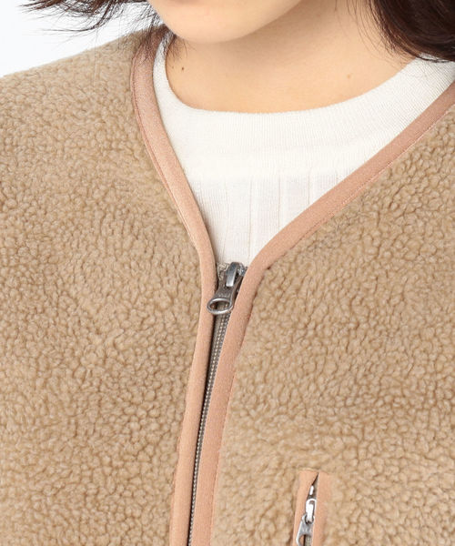 SHIPS Days（シップスデイズ）の「SHIPS Days:BOA CARDIGAN（その他アウター・レディース・チャコールグレー/ライトグレー/キャメル・S～Ｍ/M～Ｌ）」の17枚目の写真