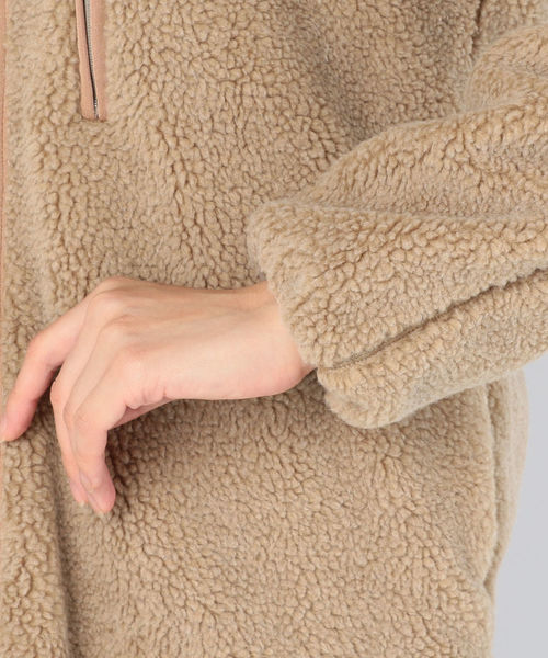 SHIPS Days（シップスデイズ）の「SHIPS Days:BOA CARDIGAN（その他アウター・レディース・チャコールグレー/ライトグレー/キャメル・S～Ｍ/M～Ｌ）」の16枚目の写真