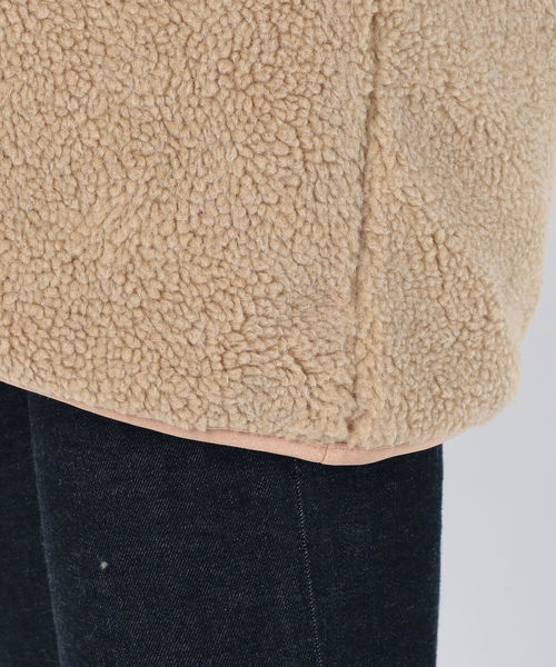 SHIPS Days（シップスデイズ）の「SHIPS Days:BOA CARDIGAN（その他アウター・レディース・チャコールグレー/ライトグレー/キャメル・S～Ｍ/M～Ｌ）」の14枚目の写真