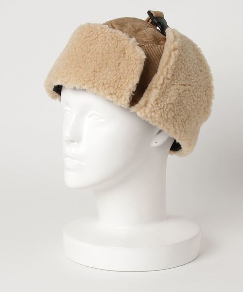 LOWRYS FARM(ローリーズファーム)の「フライトHAT 809828(ハット・レディース・ブラック/ベージュ・FREE)」の2枚目の写真