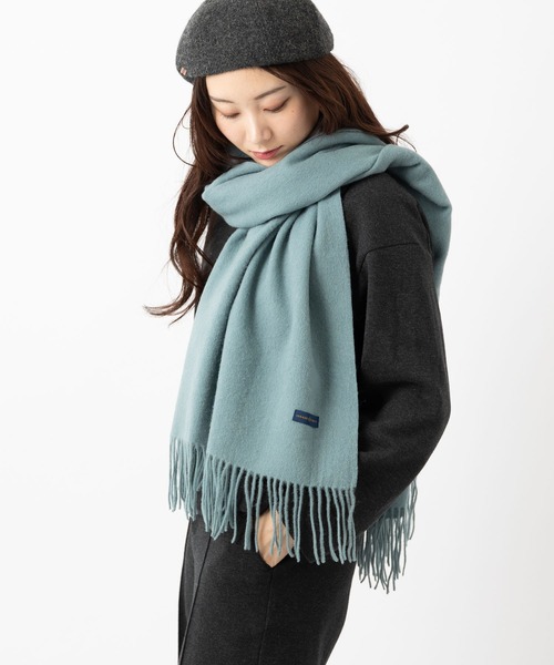 Jubilee Fabric（ジュビリーファブリック）の「内モンゴル産 ピュアウール100% 大判ストール（ストール/ショール・レディース・ベージュ/ナチュラル/バーガンディー/ライトピンク/グレイッシュベージュ/グレー/ライトグリーン/ライトブルー/ブラック/Beige/キャメル/ブルー系/ピンク系/パープル/ネイビー/ローズ/レッド/チャコールグレー・FREE/ﾌﾘ-）」の11枚目の写真