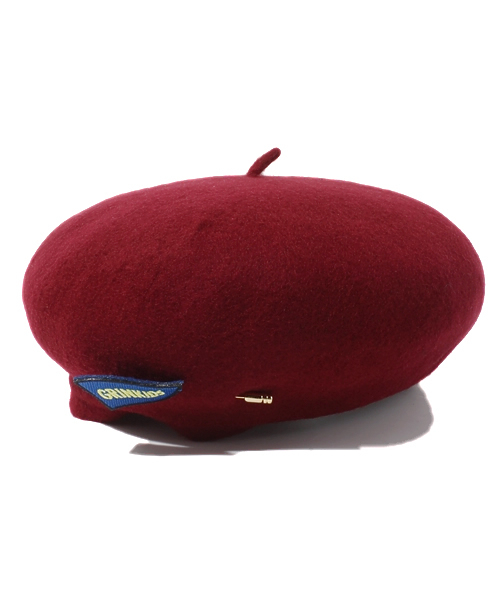 green label relaxing（グリーンレーベルリラクシング）の「Highking ベレー13秋冬（ハンチング/ベレー帽・キッズ・ダークブラウン/ワインレッド/マスタード・52c/54c）」の4枚目の写真