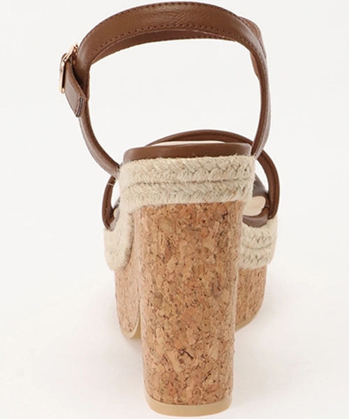 LIPSERVICE（リップサービス）の「マルチパターンウェッジサンダル（サンダル・レディース・ホワイト/ブラック/ブラウン・S/M/L）」の7枚目の写真