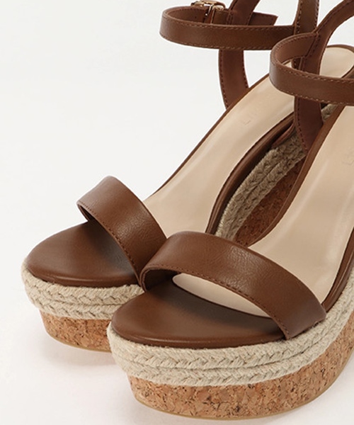 LIPSERVICE（リップサービス）の「マルチパターンウェッジサンダル（サンダル・レディース・ホワイト/ブラック/ブラウン・S/M/L）」の6枚目の写真