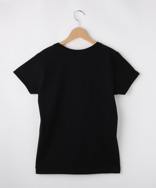 HANES(ヘインズ)の「Hanes ベーシックVネックTシャツ(Tシャツ/カットソー・レディース・ホワイト系7・02/03)」の4枚目の写真