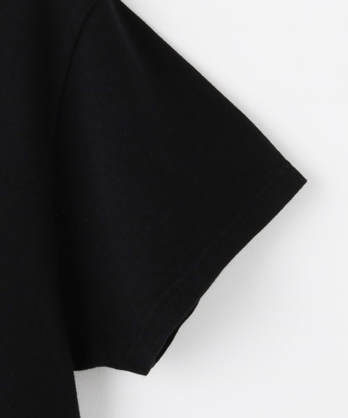 HANES(ヘインズ)の「Hanes ベーシックVネックTシャツ(Tシャツ/カットソー・レディース・ホワイト系7・02/03)」の3枚目の写真