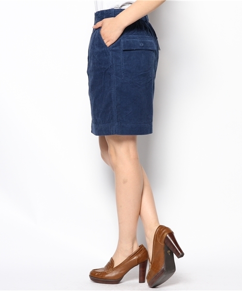 coen（コーエン）の「コーデュロイミニスカート14SS（スカート・レディース・コバルトブルー/ブラック/クリーム/ケリー・MEDIUM/LARGE）」の11枚目の写真