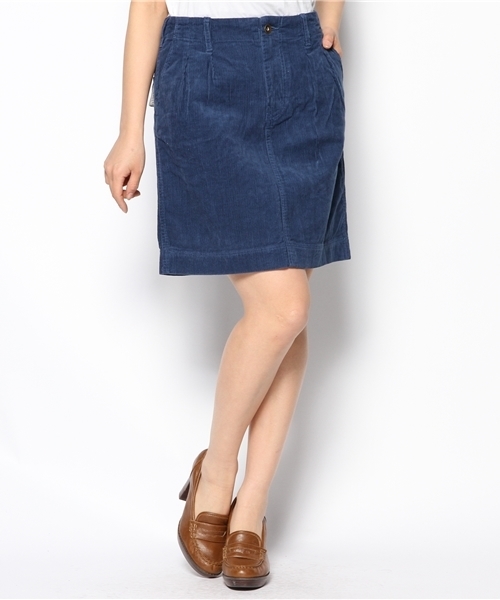 coen（コーエン）の「コーデュロイミニスカート14SS（スカート・レディース・コバルトブルー/ブラック/クリーム/ケリー・MEDIUM/LARGE）」の18枚目の写真