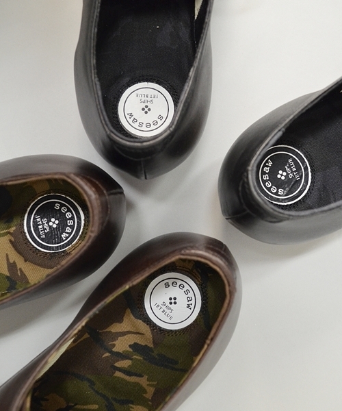 SHIPS JET BLUE(シップスジェットブルー)の「seesaw×JET BLUE: レザープレーントゥ■(ドレスシューズ・メンズ・ブラック/ブラウン・40/42/44)」の6枚目の写真