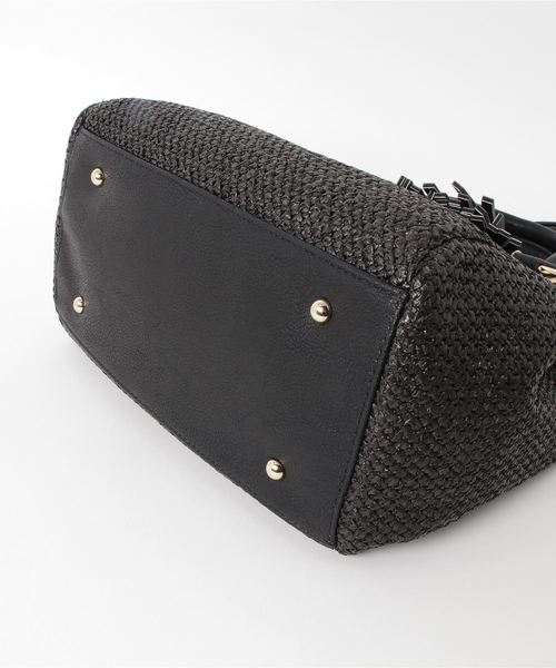 MONICA（モニカ）の「金具付サマートート Ｓサイズ（トートバッグ・レディース・ブラック/ベージュ/グレー/アイボリー・FREE）」の5枚目の写真