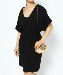 美品】GRACE CONTINENTAL フラワーシェルクラッチ 【公式通販】