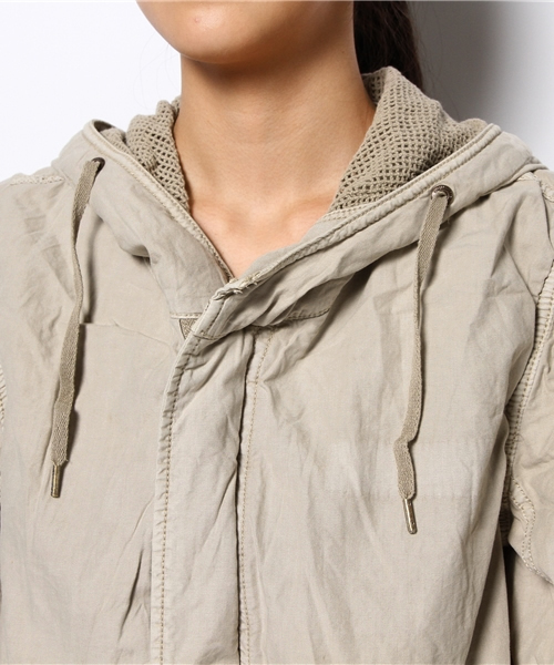 goa（ゴア）の「硫化ショートモッズコート（モッズコート・レディース・カモフラージュ/モカ/ベージュ/カーキ・FREE）」の18枚目の写真