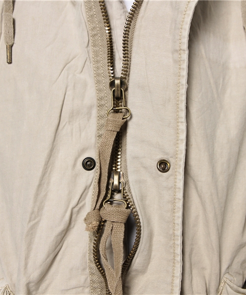 goa（ゴア）の「硫化ショートモッズコート（モッズコート・レディース・カモフラージュ/モカ/ベージュ/カーキ・FREE）」の10枚目の写真