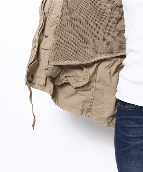 goa（ゴア）の「硫化ショートモッズコート（モッズコート・レディース・カモフラージュ/モカ/ベージュ/カーキ・FREE）」の6枚目の写真