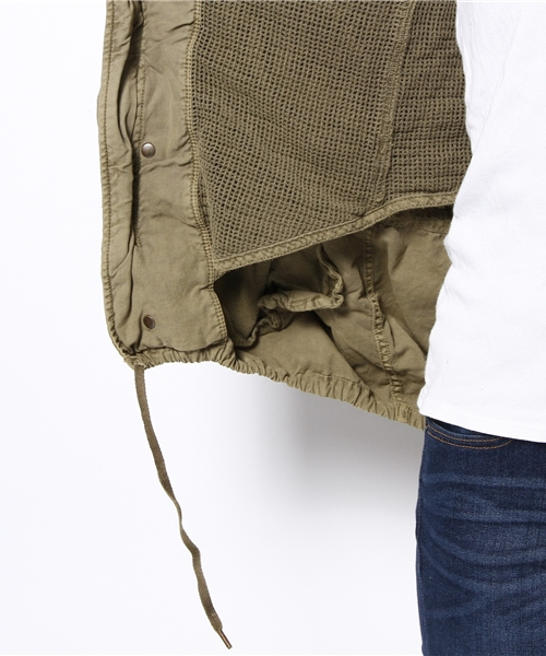 goa（ゴア）の「硫化ショートモッズコート（モッズコート・レディース・カモフラージュ/モカ/ベージュ/カーキ・FREE）」の7枚目の写真