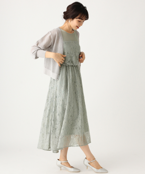 A part by（アパートバイ）の「OC＊14GAcNyラメカーディガン 840120（カーディガン/ボレロ・レディース・ブラック/シルバー/ゴールド・FREE）」の4枚目の写真