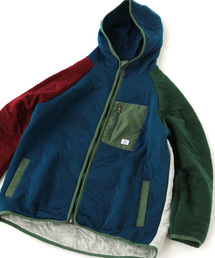 マウンテンキルトジップフードジャケット