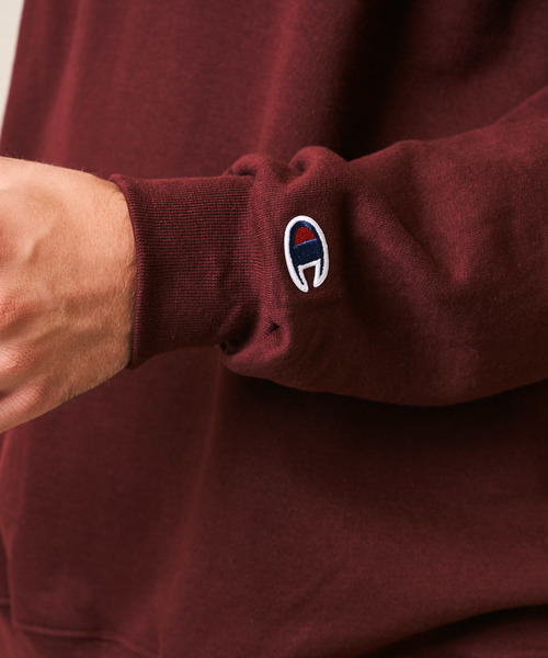 Champion（チャンピオン）の「【Champion/チャンピオン】 オーバーサイズ プルオーバー スウェット（スウェット・メンズ・ホワイト/ブラック/グレー/グリーン/ネイビー/マルーン・SMALL/MEDIUM/LARGE/X-LARGE）」の20枚目の写真