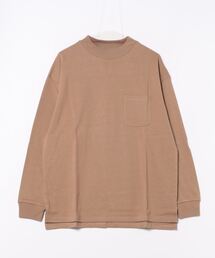 「INASTUDIOS SELECT」モックネックポケットロングTシャツ