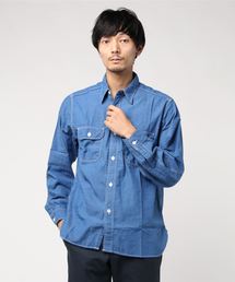 SUGAR CANE / VAT DYE シャンブレー ワークシャツ ＜MEN＞