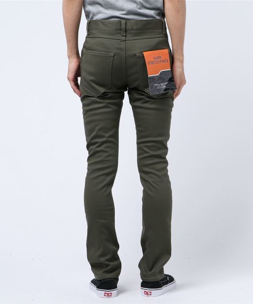THISIS（ディスイズ）の「ストレッチスキニーパンツ（チノパンツ・メンズ・ホワイト/ブラック/ベージュ/ネイビー/カーキ/ホワイト系その他/ブラック系その他・SMALL/MEDIUM/LARGE/X-LARGE）」の9枚目の写真