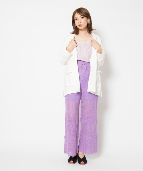 LAYMEE（レイミー）の「Kito JKT / キトージャケット（ミリタリージャケット・レディース・ブラック/テラコッタ/ホワイト・FREE）」の20枚目の写真