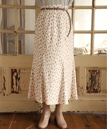 one after another NICE CLAUP | ベルト付きチューリップスカート(スカート)