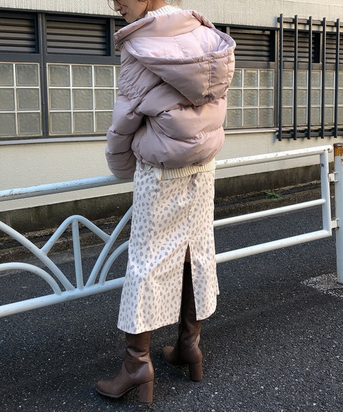 one after another NICE CLAUP（ワンアフターアナザーナイスクラップ）の「ベルト付きチューリップスカート（スカート・レディース・アイボリー/モカ/ブラウン系その他/ベージュ系その他・FREE）」の11枚目の写真