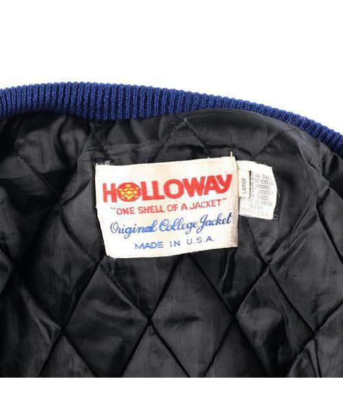 ブランド古着】袖革ウールスタジャン アワードジャケット（スタジャン