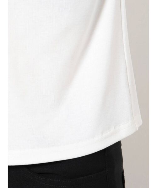 RESEXXY（リゼクシー）の「ツイイストデザイントップス（Tシャツ/カットソー・レディース・オフホワイト/ブラック/ピンク/モカ・FREE）」の13枚目の写真