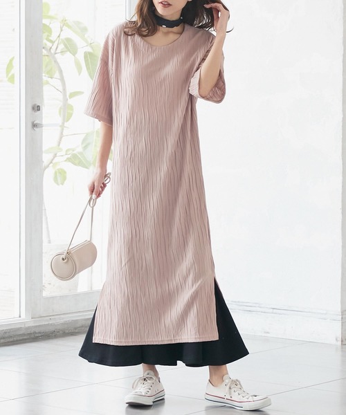 KOBE LETTUCE(コウベレタス)の「カラーマーメイドスカート(スカート・レディース・パープル/ブラック/イエロー・FREE)」の9枚目の写真