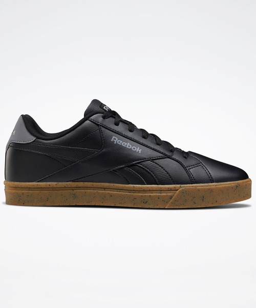 Reebok(リーボック)の「ロイヤル コンプリート 3.0 ロー / Royal Complete 3.0 Low(スニーカー・メンズ・ブラック/ホワイト×グレー・24.5cm/25.5cm/26.5cm/27.5cm/28.5cm/25.0cm/26.0cm/27.0cm/28.0cm/29.0cm)」の2枚目の写真