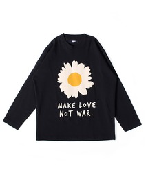 MYne | 【MYne】FLOWER L/S TEE/G05LT191(Tシャツ/カットソー)