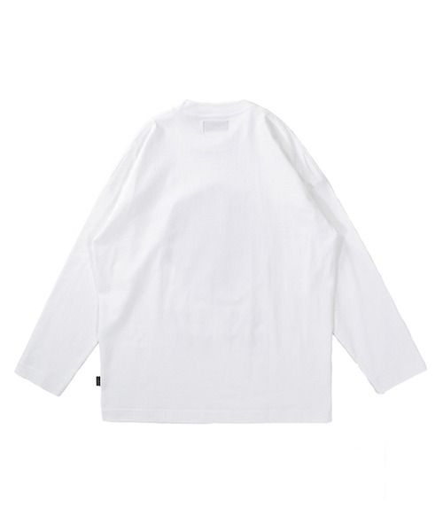 MYne（マイン）の「【MYne】FLOWER L/S TEE/G05LT191（Tシャツ/カットソー・メンズ・ブラック/ホワイト・SMALL/MEDIUM）」の3枚目の写真