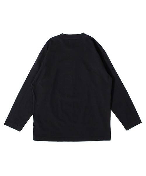 MYne（マイン）の「【MYne】FLOWER L/S TEE/G05LT191（Tシャツ/カットソー・メンズ・ブラック/ホワイト・SMALL/MEDIUM）」の5枚目の写真