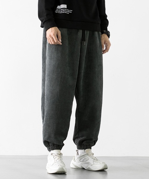 HOOK(フック)の「HOOK -original- マーガレット刺繍コーデユロイ裾絞りパンツ(その他パンツ・メンズ・ブラック/ネイビー/ダークグレー/チャコールグレー/ブラック系/ダークブルー・S/M/L/XL/XXL)」の15枚目の写真