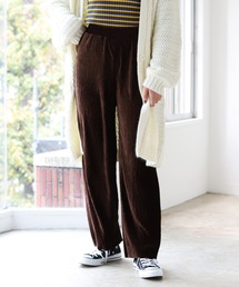 BeAMS DOT | 【WEB限定】BeAMS DOT / クラッシュベロア イージーワイドパンツ(その他パンツ)