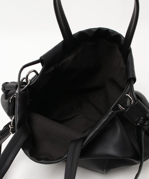 WC（ダブル シー）の「WC/ハンドル巾着ショルダーバッグ（ショルダーバッグ・レディース・ブラック・FREE）」の14枚目の写真