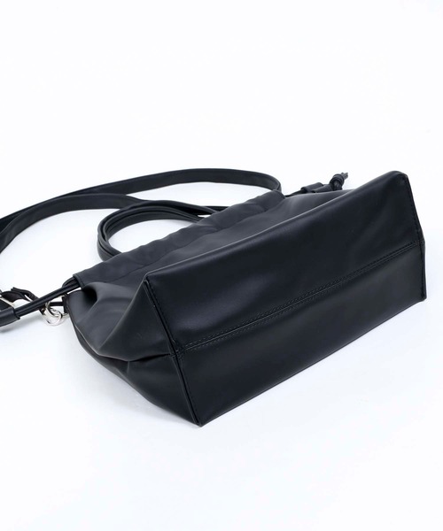 WC（ダブル シー）の「WC/ハンドル巾着ショルダーバッグ（ショルダーバッグ・レディース・ブラック・FREE）」の8枚目の写真