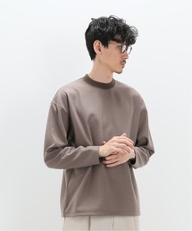 EDIFICE | ミルド ジャージー ドローコード クルーネック(スウェット)