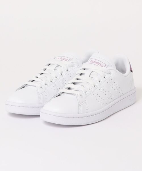 Adidas アディダス Advancourt Lea W レディーススニーカー アドバンコートレザーw Fy55 スニーカー Adidas アディダス のファッション通販 Zozotown