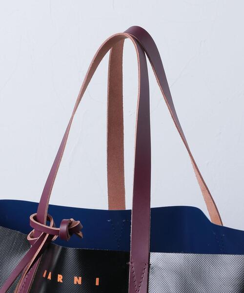 MARNI（マルニ）の「＜MARNI（マルニ）＞ TRIBECATOTE/トートバッグ EW1■■■（トートバッグ・メンズ・ナチュラル/レッド/ブラック/ダークブラウン・FREE）」の10枚目の写真