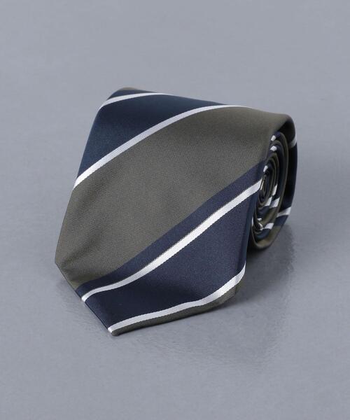 <UNITED ARROWS> ワイド レジメンタル タイ