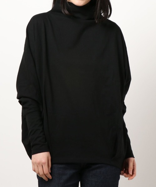 kivi（キヴィ）の「ボトルネックプルオーバー（Tシャツ/カットソー・レディース・ライトグレー/ブラック/アイボリー・FREE）」の21枚目の写真