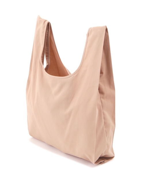 human woman（ヒューマンウーマン）の「◆FOOD TEXTILE サテンBAG（トートバッグ・レディース・カーキ/ピンク/イエロー・ﾌﾘ-）」の10枚目の写真