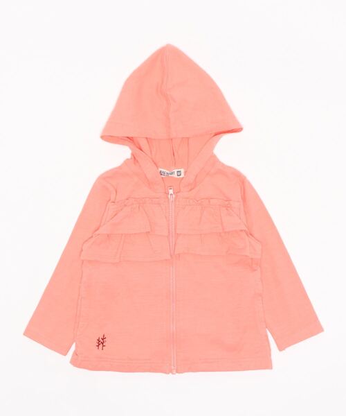 RAGMART（ラグマート）の「フリルパーカー（パーカー・キッズ・ピンク/オフホワイト・80ｃｍ/95cm/90cm）」の12枚目の写真
