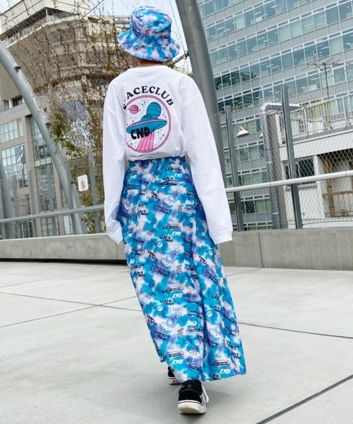 Candy Stripper（キャンディストリッパー）の「SPLENDID CANDY TIE DYE スカート（スカート・レディース・グレー/オレンジ/ブルー・2）」の16枚目の写真